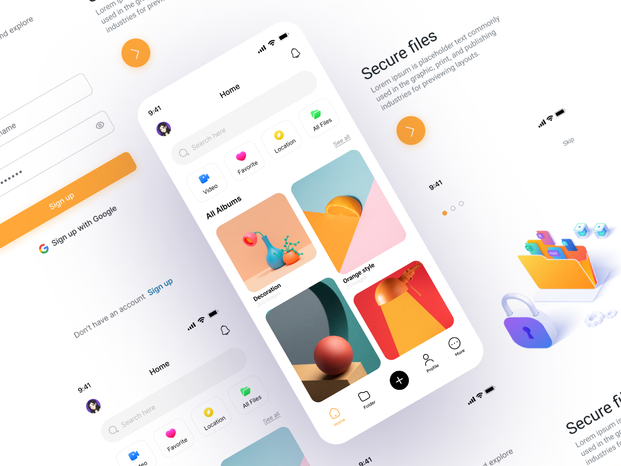 Mobile App Design (iOS & Android)